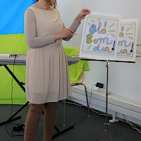 "Olá, Bom Dia!" | 7 junho 2014 @ Biblioteca Municipal Manuel Alegre, Águeda | Foto © Ana Filipa Flores (d'Orfeu AC)