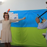 "Olá, Bom Dia!" | 7 junho 2014 @ Biblioteca Municipal Manuel Alegre, Águeda | Foto © Ana Filipa Flores (d'Orfeu AC)