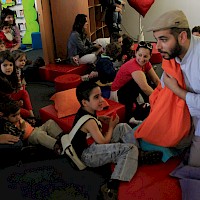 "Olá, Bom Dia!" | 7 junho 2014 @ Biblioteca Municipal Manuel Alegre, Águeda | Foto © Ana Filipa Flores (d'Orfeu AC)