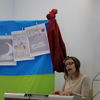 "Olá, Bom Dia!" | 7 junho 2014 @ Biblioteca Municipal Manuel Alegre, Águeda | Foto © Ana Filipa Flores (d'Orfeu AC)